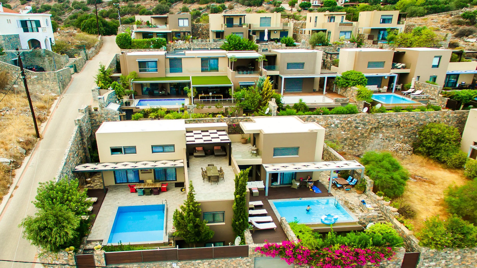 House on Crete island